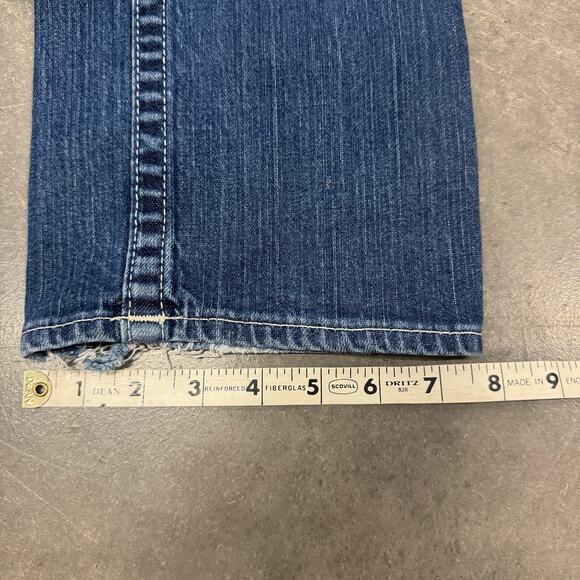 Vintage Y2K True Religion Fully Rhinestone Mcbling Billy Jean Flap Pocket 31 - Picture 9 of 9